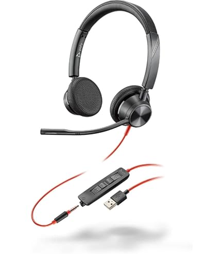 ヘッドホン Plantronics DATE CODE MAY-19 Pre-Owned Plantronics 202652-104 B825-M Voyager Focus UC